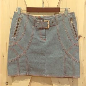 Stella McCartney vintage mini jean skirt